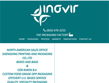 Tablet Screenshot of inovir.com